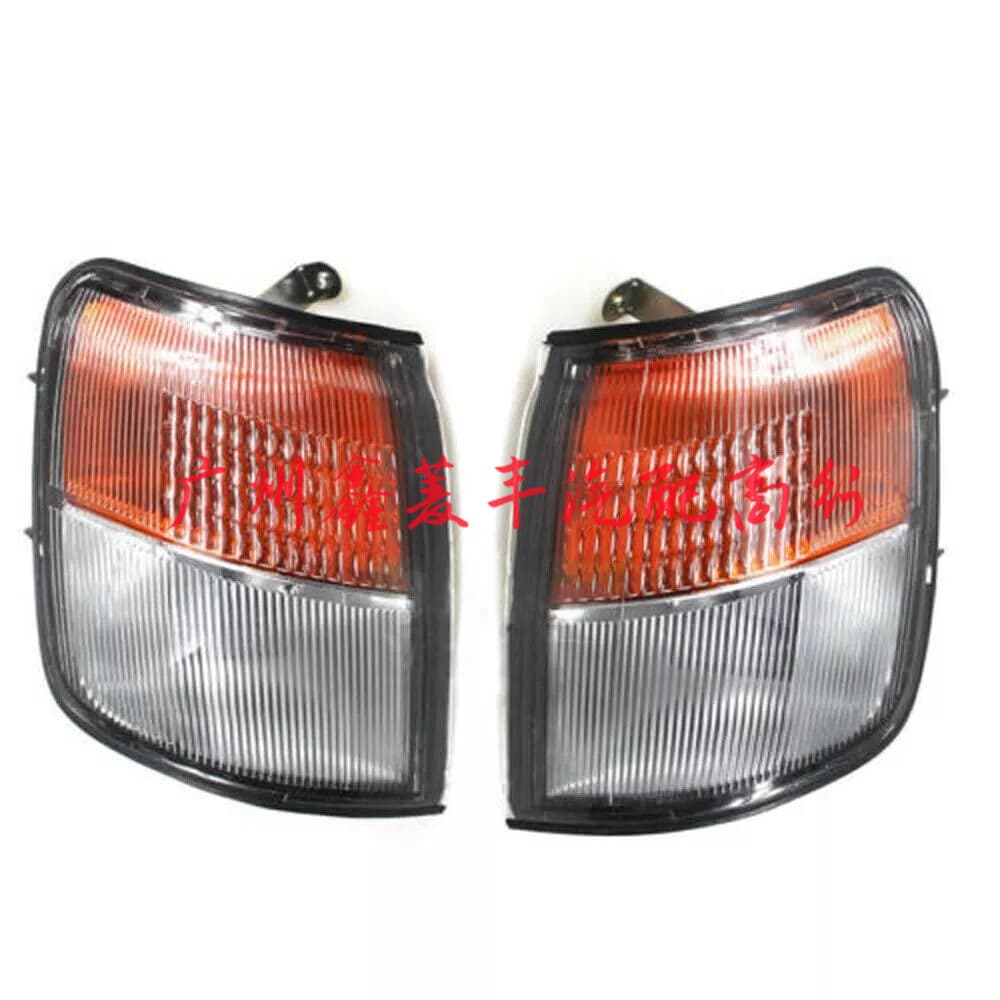MR124957 MR124958 Compatible with 93-96 Montero Mitsubishi Pajero Front Corner Light Turn Signal