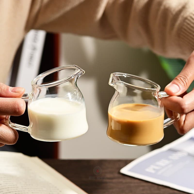 High borosilicate glass small milk cup Western steak juice bucket coffee cup sauce sauce milk jug milk honey cup sugar bowl