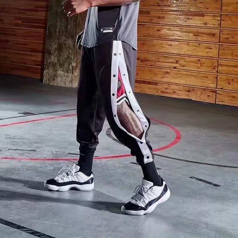 Trendy Brand Men's Basketball Sweatpants Loose Fit Casual Pants Straight Leg Spring Autumn Korean Style