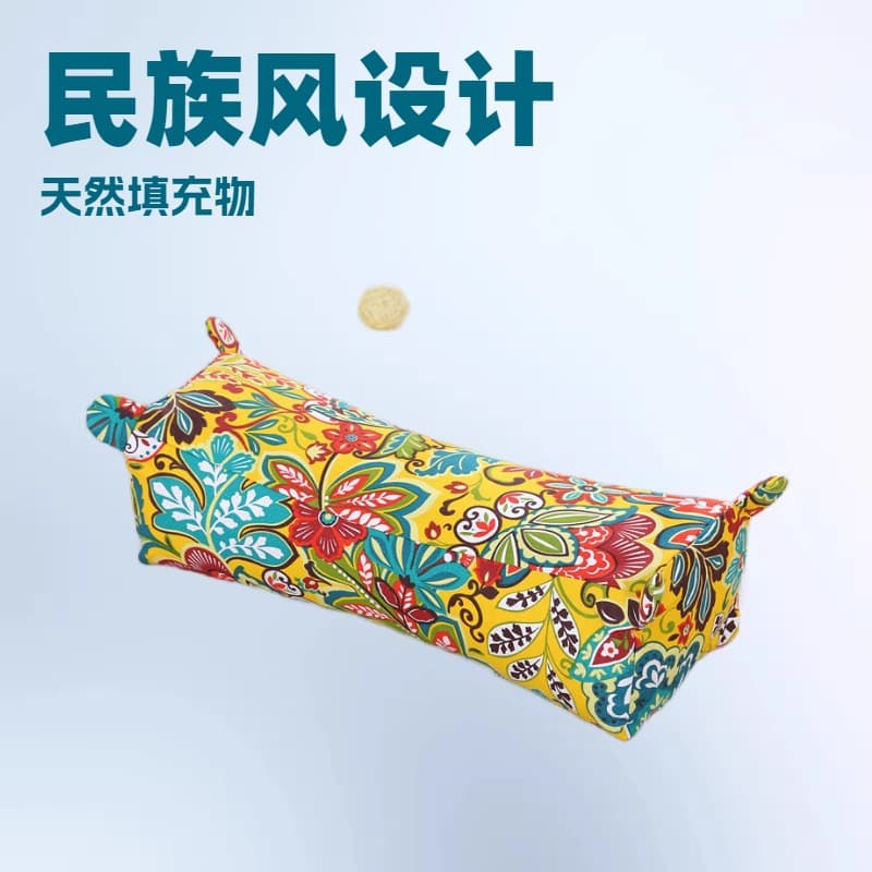 Source manufacturer mugwort old coarse cloth tiger head pillow children's pillow tiger pillow pillowcase leather mugwort cervical pillow leather