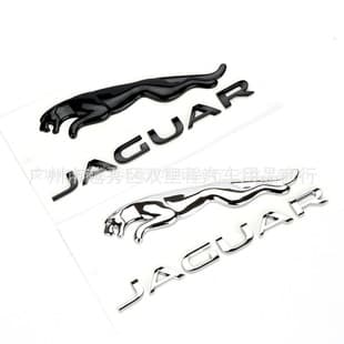 Jaguar rear emblem sticker for XJ XF F-TYPE modified rear car badge