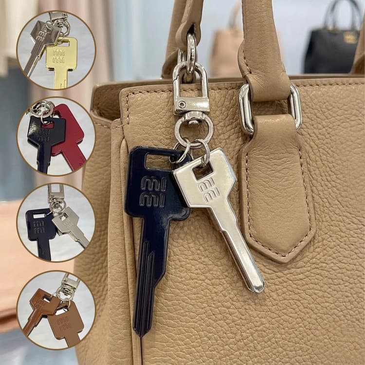 Colorful Key Charm Keychain for Bags & Keys