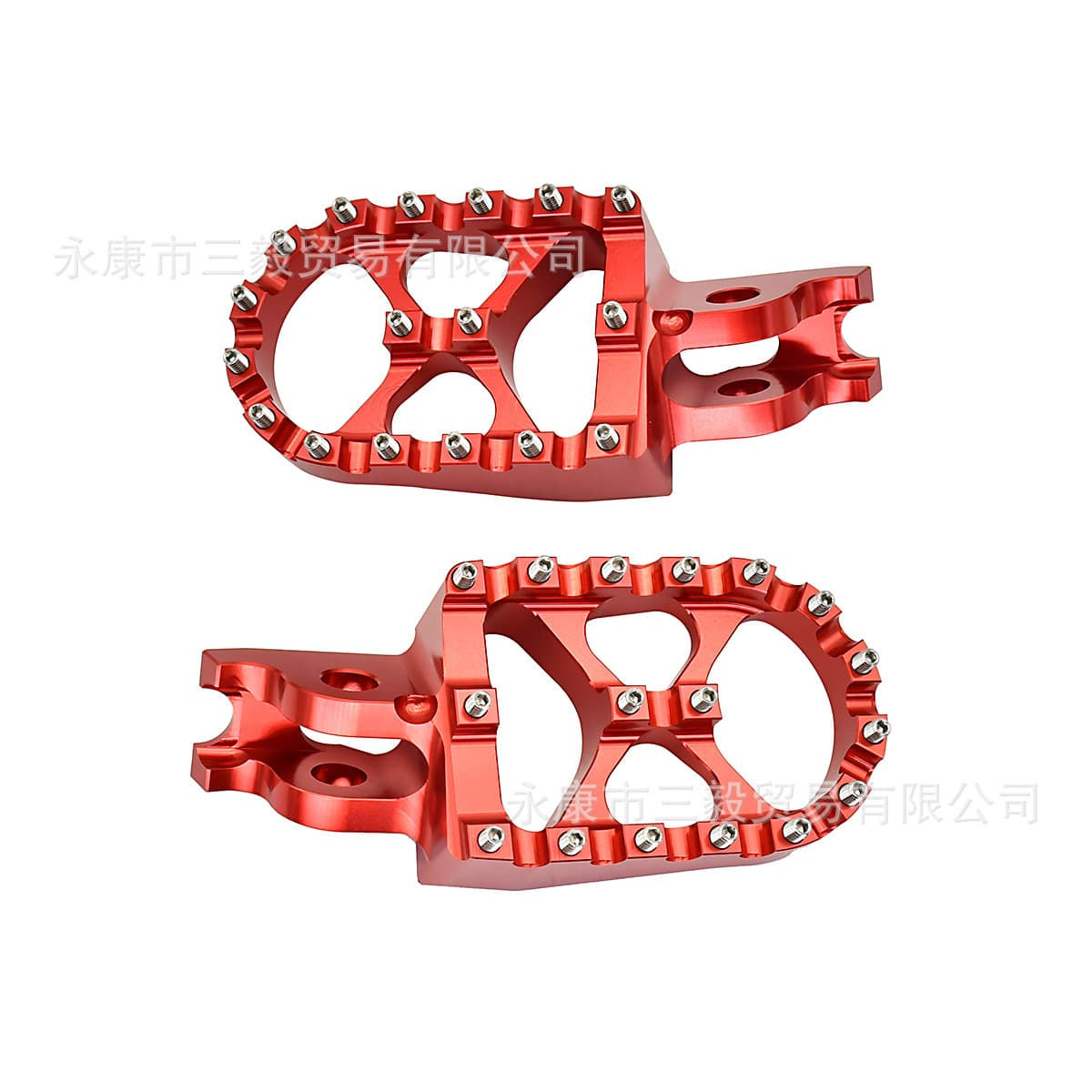 Compatible with Honda Off-Road Motorcycle Modified Foot Pegs CR CRF250R 125 250 450R Aluminum Alloy CNC