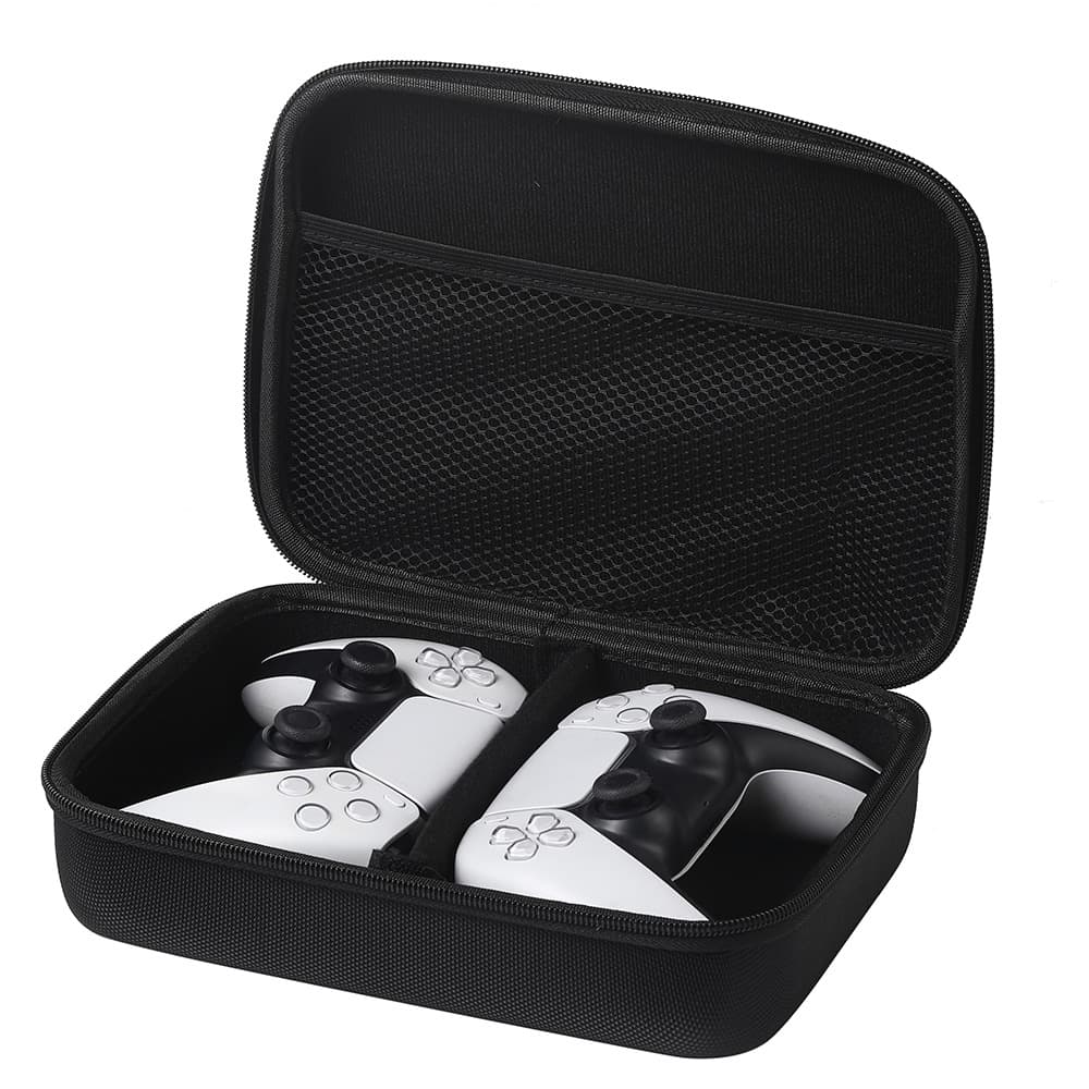 Universal Dual Game Controller Storage Case Portable Waterproof EVA Bag Compatible with PS5 PS4 and Various Game Controllers