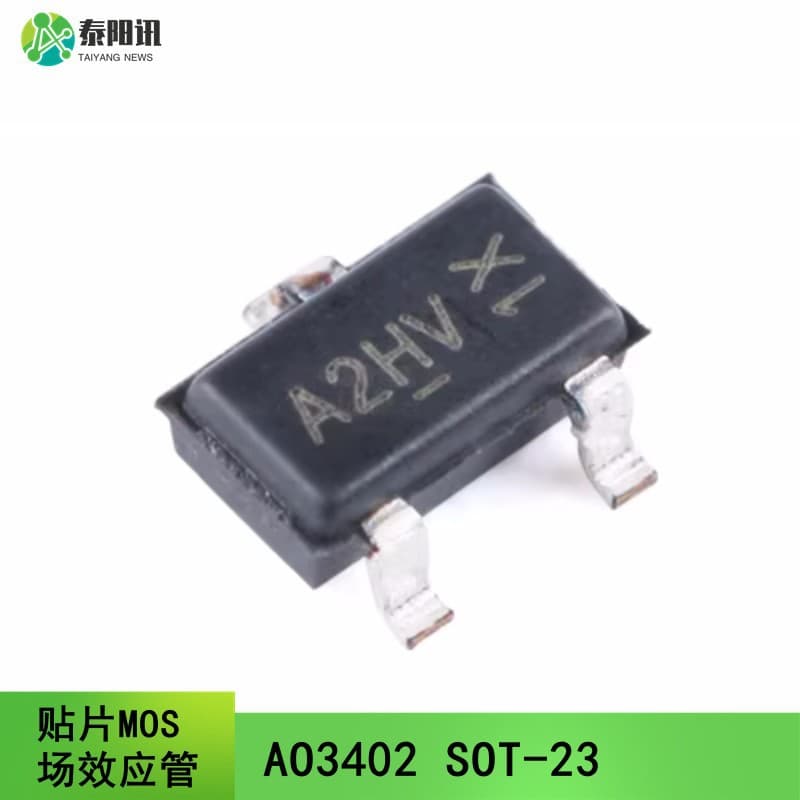 Original Genuine AO3402 Marking A2 SOT-23 N-Channel SMD MOSFET 5 Pieces
