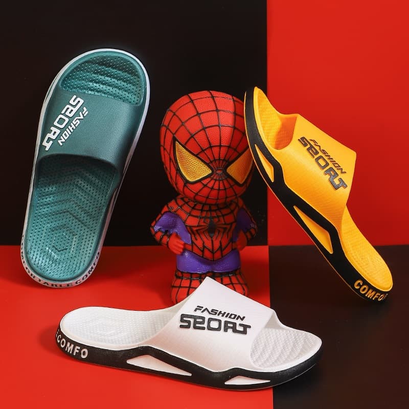 Men's summer outdoor trendy thick-soled non-slip large-size men's beach sandals and slippers