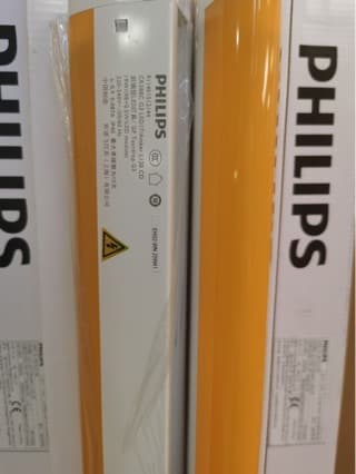Philips Teardrop CR388C G3 LED45/840 L120 teardrop LED clean light fixture