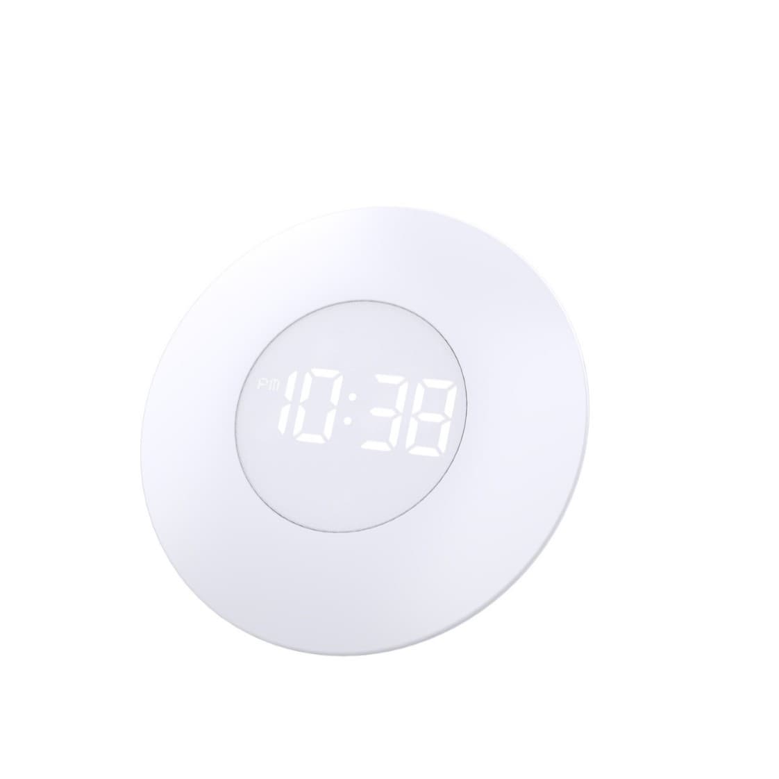 LED Alarm Clock Magnetic Wall Clock Indoor Temperature and Humidity Clock Alarm Snooze Desk Clock Electronic Clock