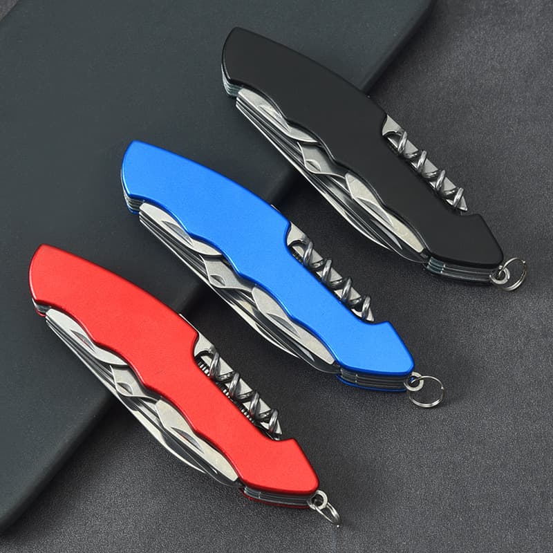 Factory Wholesale Multifunctional Knife Outdoor Tool Folding Multi-Purpose Combination Knife Scissors Stainless Steel Emergency Equipment