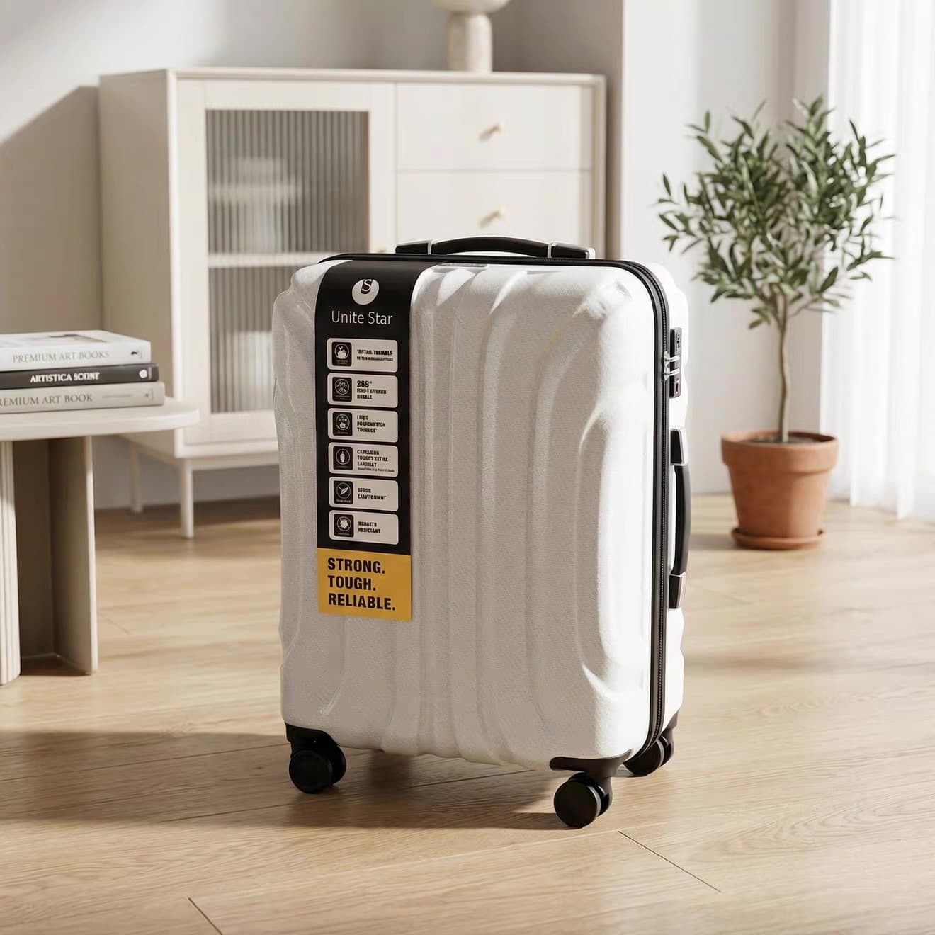Export ultra-light expandable aluminum carbon fiber 20-inch suitcase men's scratch-resistant boarding case 28 checked suitcases for women