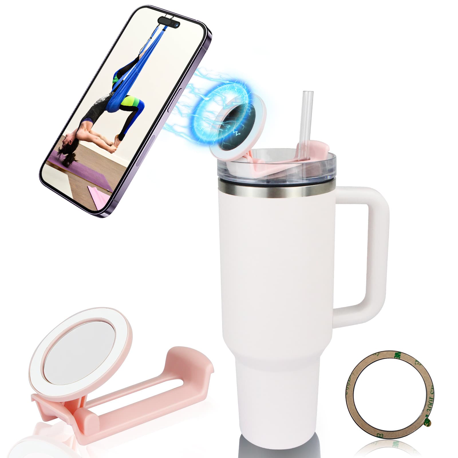 Amazon’s new 40OZ Stanley Cup cell phone holder