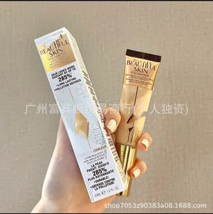 Cross-border T flawless setting foundation medium porcelain pink luminous serum hyaluronic acid foundation 30ml medium beige