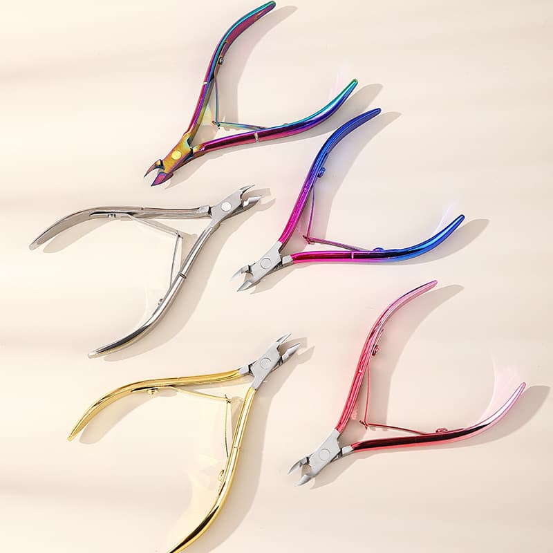 Stainless Steel Cuticle Nipper D501 Cuticle Clipper for Hangnails, Ingrown Nails, Nail Care, Manicure Tool, Beauty Pliers