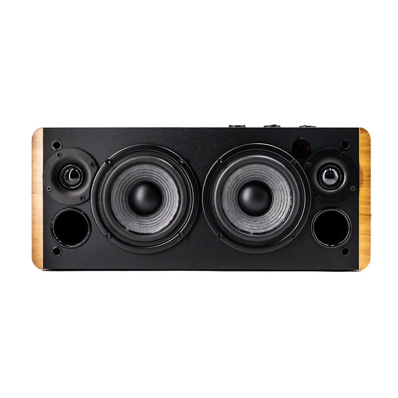 EDIFIER D12 Wireless Bluetooth Wooden Speaker with subwoofer, integrated stereo sound system