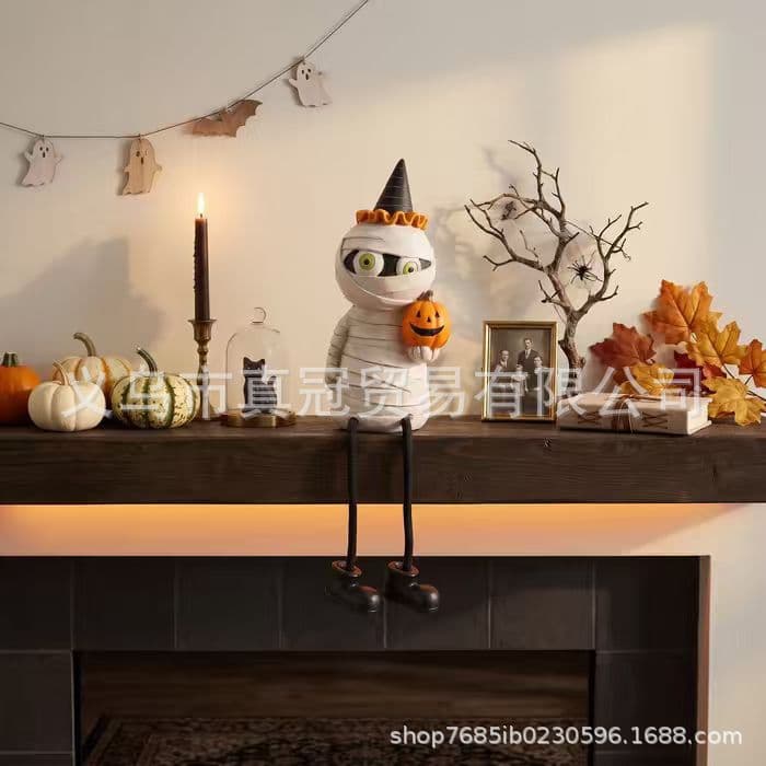 Cross-border Halloween Horror Miniature Statues Halloween Horror Miniature Statues