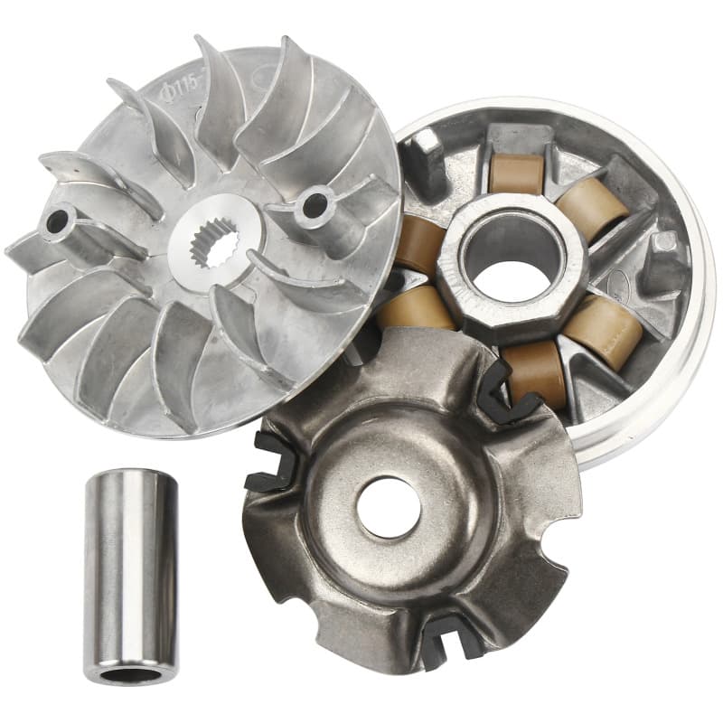 Scooter Drive Pulley Assembly Front Belt Pulley Drive Plate Clutch Set for Haoma GY6 125 150