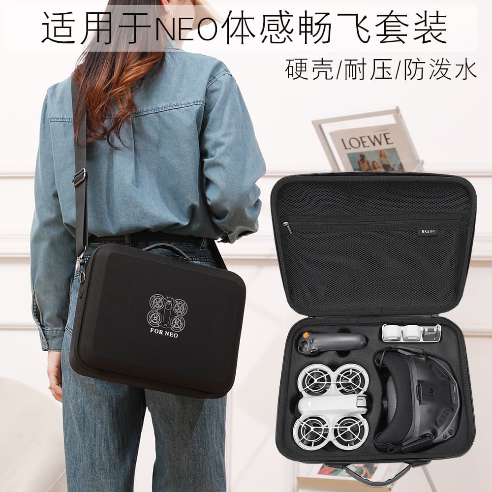BKANO Storage Bag for DJI NEO Motion Control Combo, DJI NEO Bag Motion Control Combo Storage Case Backpack