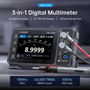 FNIRSI TMP610S Digital Multimeter Handheld Oscilloscope Signal Generator 3-in-1