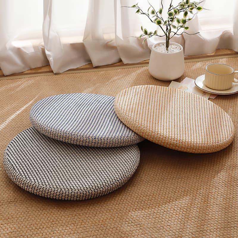 Japanese Tatami Cushion, Window Seat Cushion, Stool Cushion, Meditation Cushion, Zen Cushion, Memory Foam Office Chair Cushion