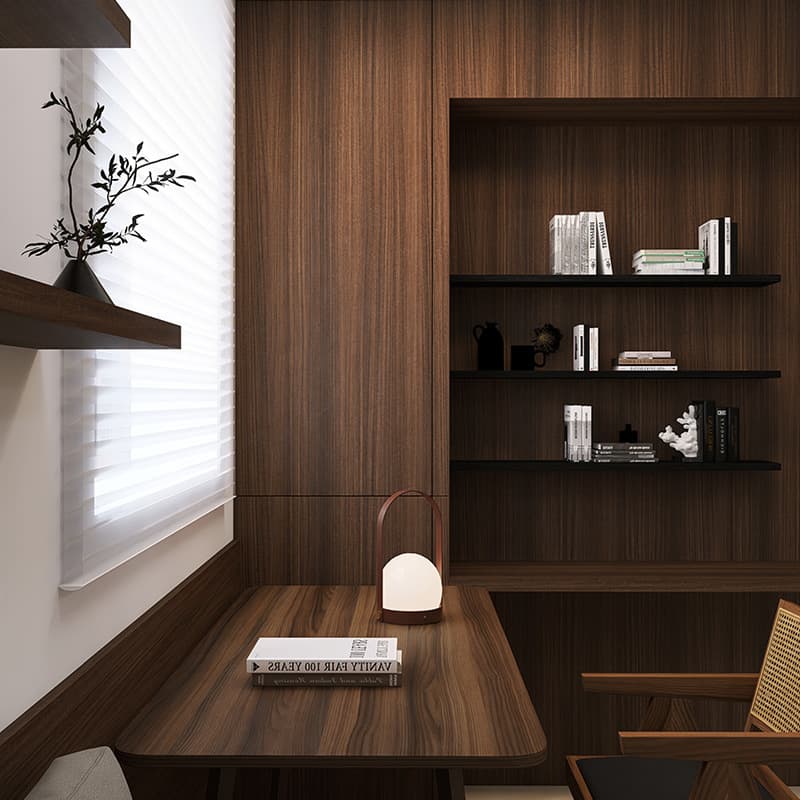 Melamine glue-soaked paper, impregnated paper, wood grain decorative paper, high-end custom furniture wardrobe surface paper, pattern E18 in stock
