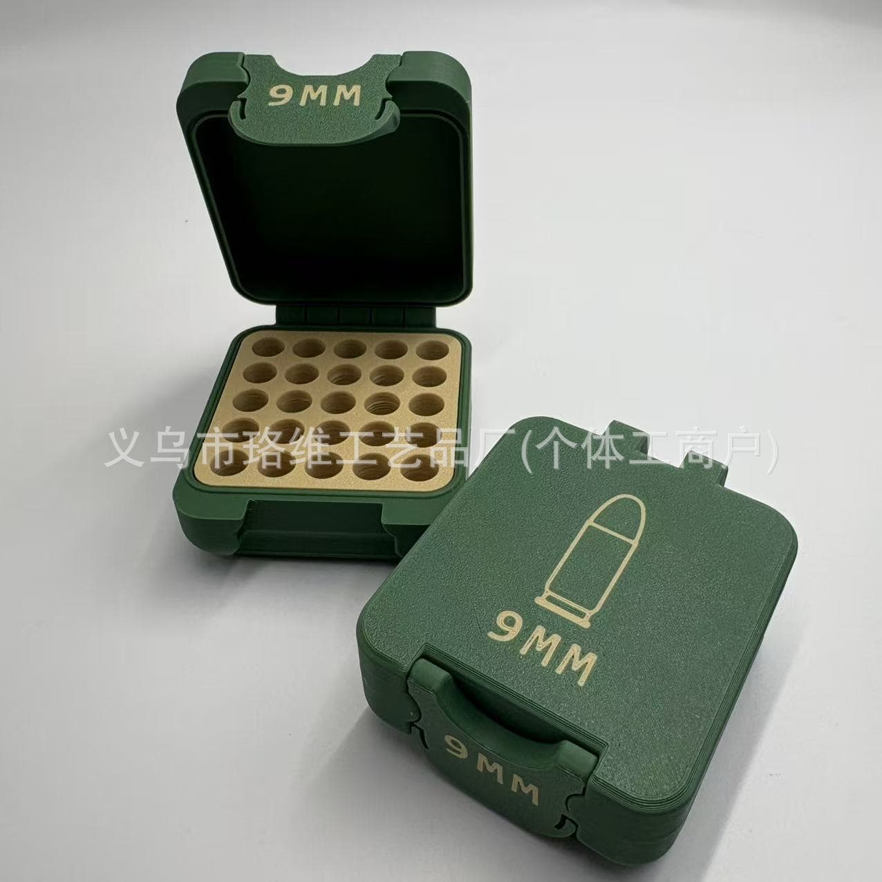 3d printed ammunition storage box mini 9MM sub-ammo box mini box Mini Ammo Storage Boxes