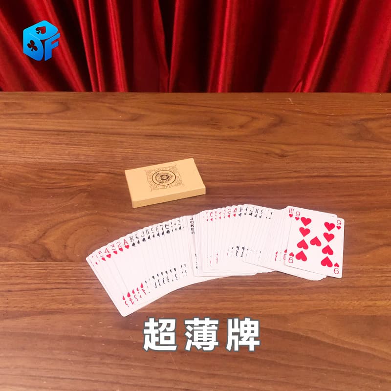 Northern Magic Super Thin Card Trick Book Instant Card Dealing Magic Props Skin Color Cards Poker Paper Material No Customization