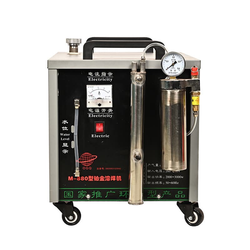 M880 Enhanced Water-Oxygen Welder Platinum Fusion Welder Hydrogen-Oxygen Welder Goldworking Tools Jewelry Equipment