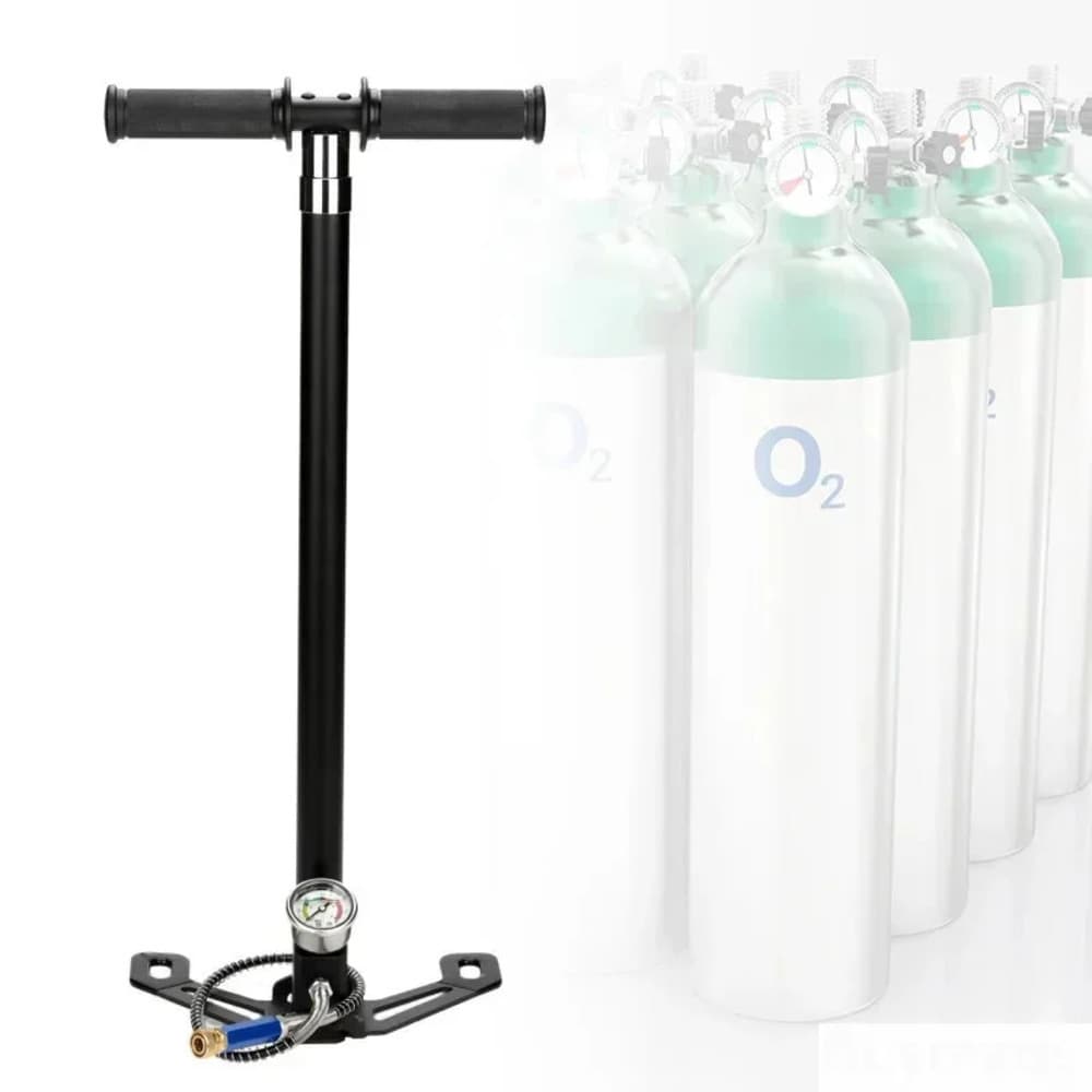 30MPa 4500PSI 300Bar 4-Stage High Pressure Air PCP Pump for PCP Hunting Car Bicycle