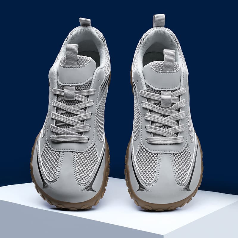 New Fashionable Men's Sports Shoes Lightweight Dad Shoes Casual Running Shoes Thick Bottom Slip-On Shoes Color Block Design