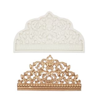 European Large Crown Food Grade Silicone Mold Fondant Cake Decoration Baking Tool Crown Aroma Plaster Mold
