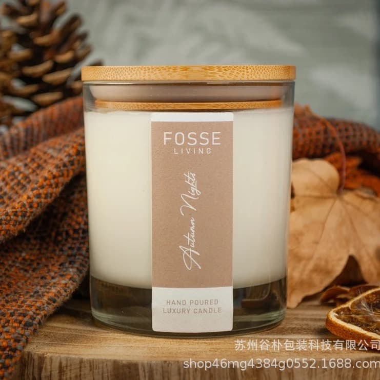8093 Thick-Bottomed Candle Cup Candle Jar Home Decoration Aromatherapy Homemade Candle Cup Household Glass Cup Glass Bottle