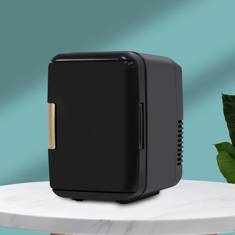 Mini Beauty And Makeup Refrigerator Personal Home Use Desktop Small Fridge Compact Single Door Mechanical Temperature Control