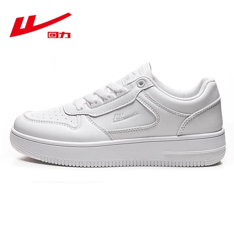 Warrior Men's and Women's Board Shoes 2025 Spring/Autumn New Trendy Versatile White Sneakers Couple Student Sports Casual Shoes