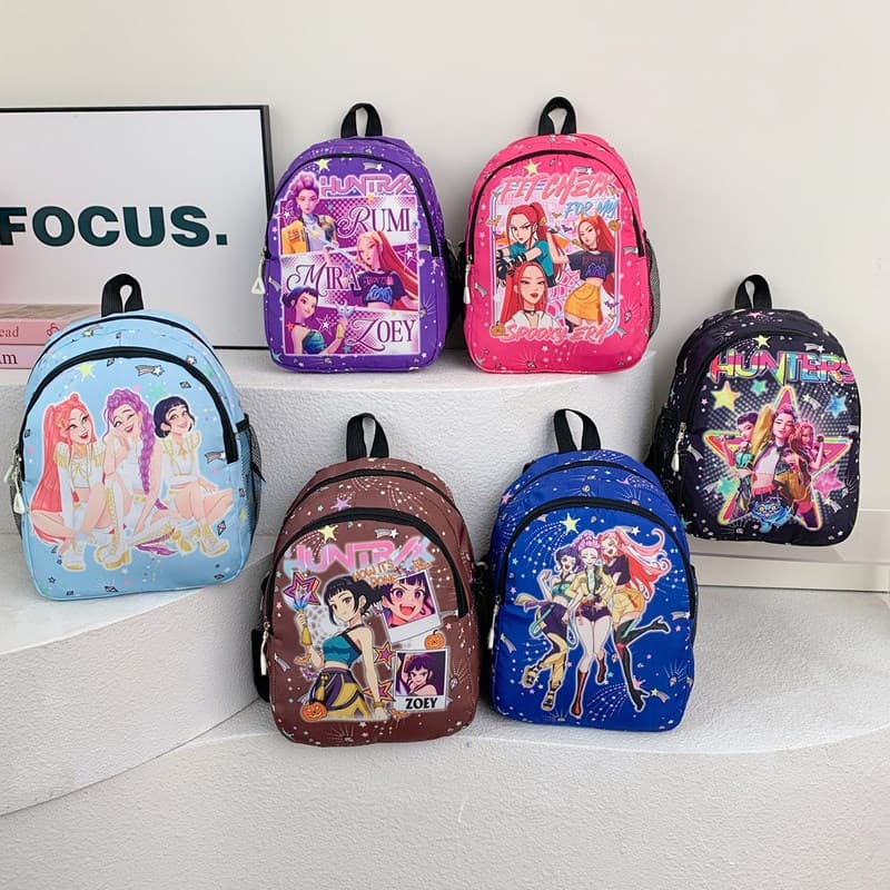 2025 Winter New Children's Bag Cartoon Primary School Bag Fashion Printed Children's Bag Large Capacity Kindergarten Backpack