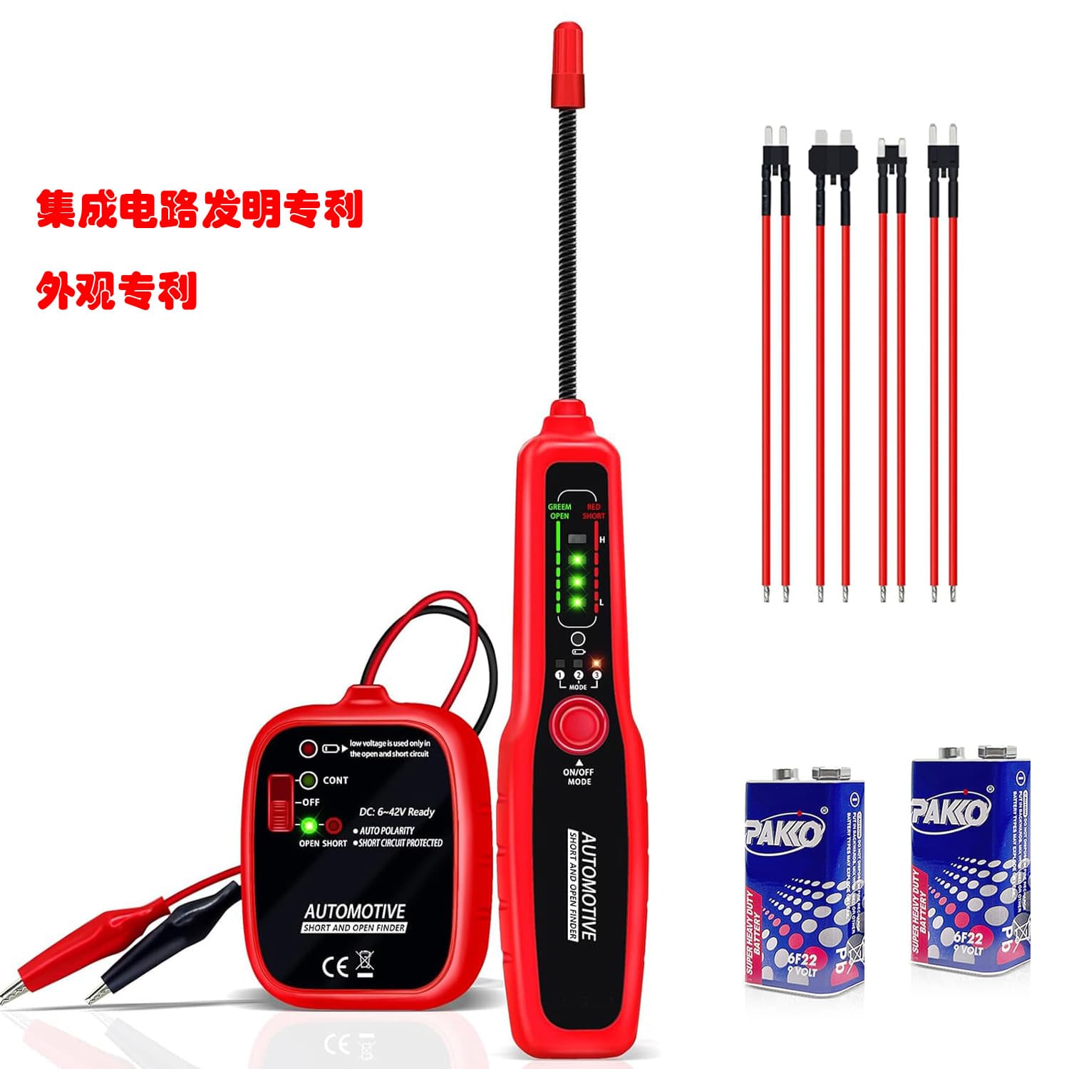Wire Tracker Automotive Electrical Open and Short Circuit Detector Breaker Finder Fault Probe Cable Tracer