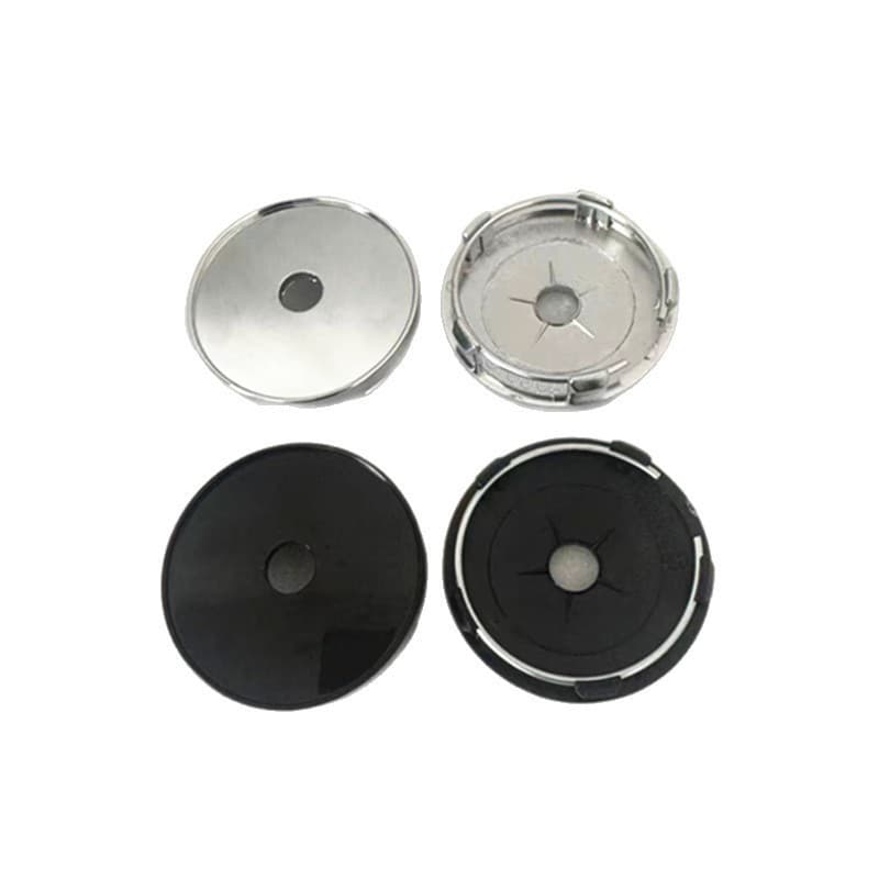 Wholesale 030 Universal Car Wheel Hub Cap T60 Rim Cover Black Chrome Plated Hub Cap Outer Diameter 60MM