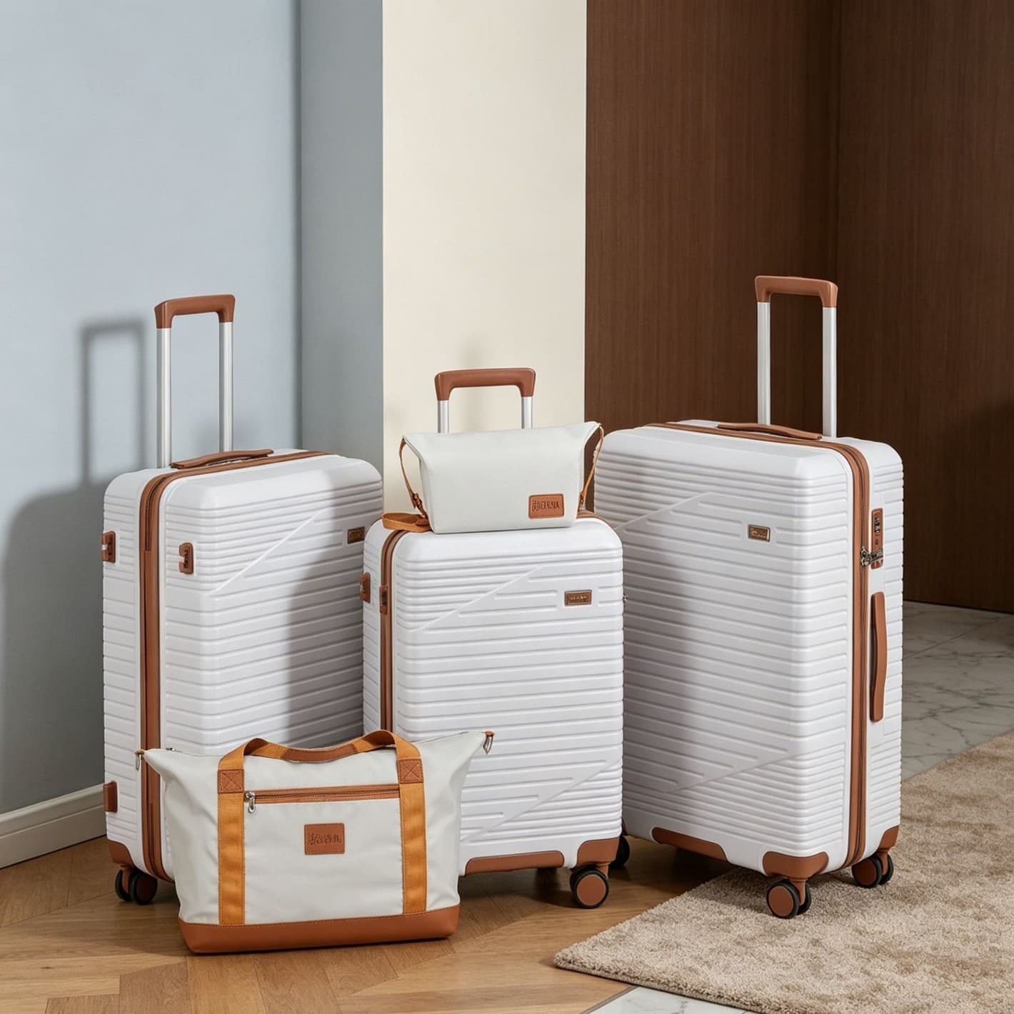 ABS material trolley suitcase suitcase explosion-proof zipper suitcase silent universal wheel wholesale spot cross-border