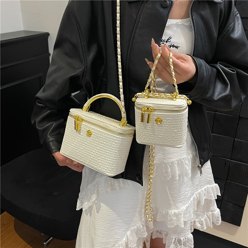 Mini Chain Bag for Women 2025 Autumn/Winter New Trendy Design Box Bag Versatile Shoulder Crossbody Bag