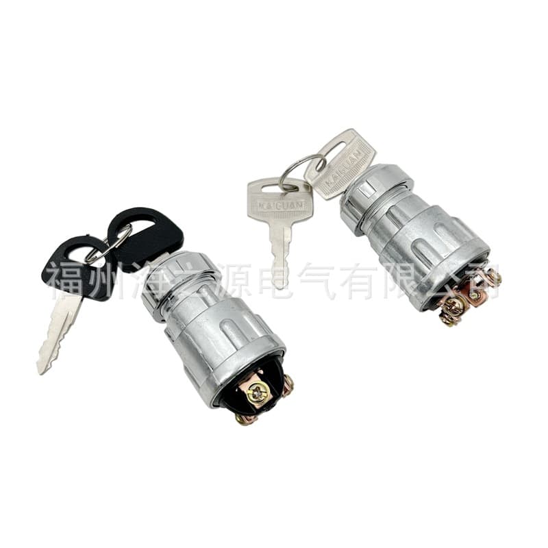 JK423 Ignition Switch Universal for Car/Forklift/Bus/Agricultural Vehicle Engine Start Key Switch
