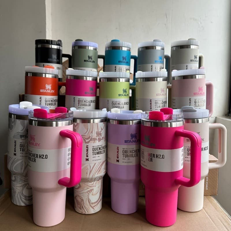 eBay Stanley 2nd Gen 40OZ Stainless Steel Car Thermos Mug Insulated Bottle Large Capacity Portable