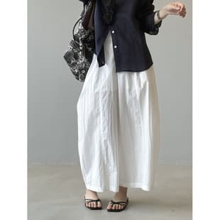 Korean Dongdaemun Women's Loose Wide-Leg Casual Pants Summer Solid Color Soft Drape Ankle-Length Curved Leg Pants