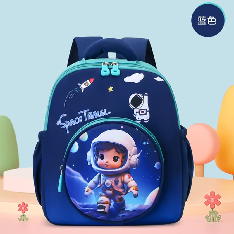 Kids Backpack with Cartoon Print, Kindergarten Backpack for 3-5 Year Old Children, Preschool Backpack for Boys and Girls, Cross-Border