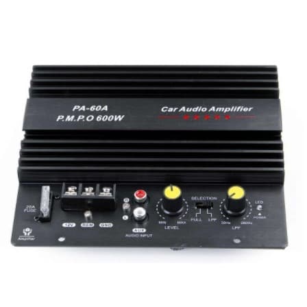 12V Car Amplifier Board Power Amplifier 12V Car Audio Amplifier Stage Amplifier High Power PA-60A