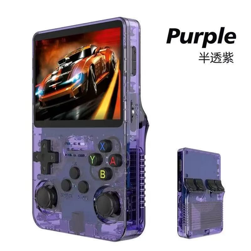 R36S game console wifi function open source system single player psp game can be online two-player arcade cross-border