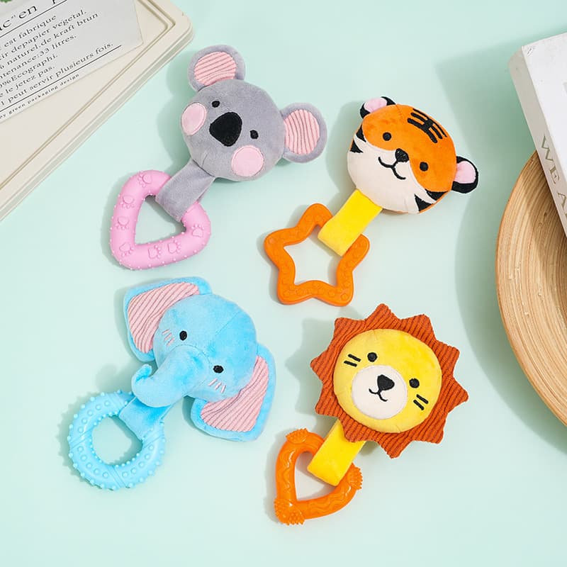 New Dog Sound Toy Plush Toy Cat Boredom Relief Toy Small Medium Dog Training Teething Pet Toy
