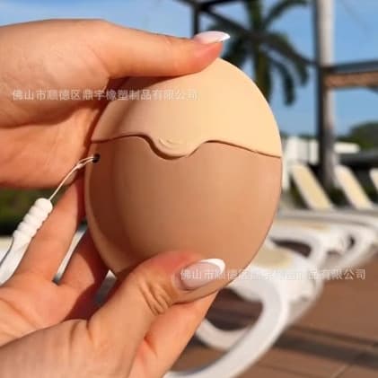Cross-border sunscreen applicator silicone portable back lotion applicator sunscreen applicator