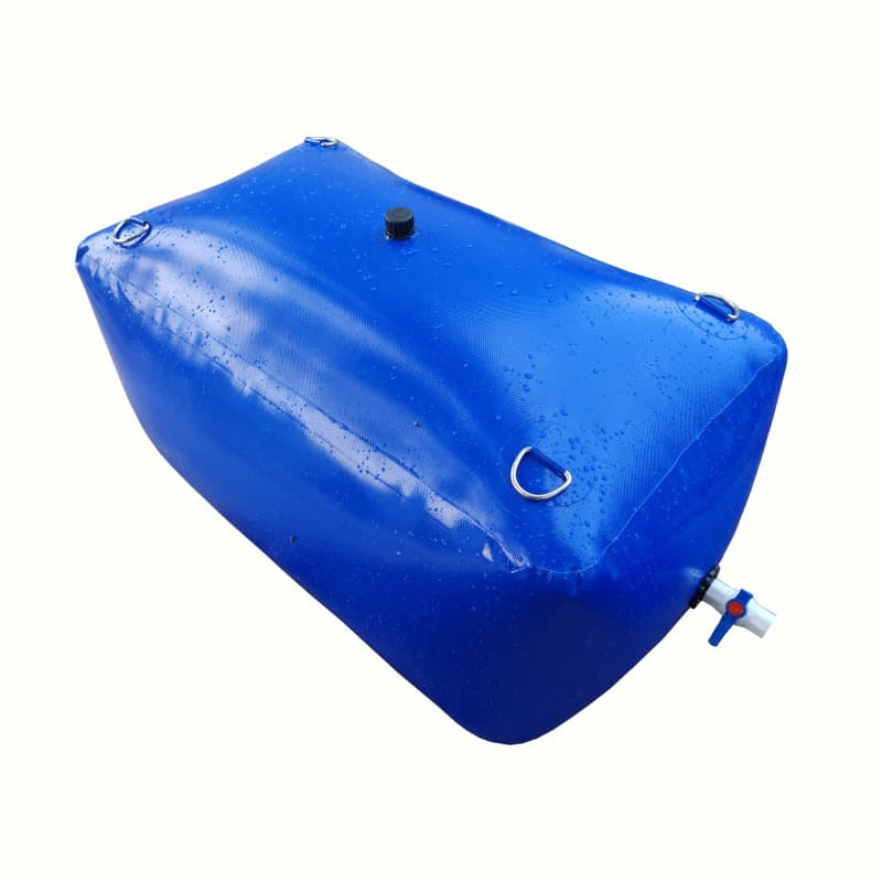 Large Capacity PVC Water Bladder, Stackable Thickened Flexible Water Bladder for Drought Resistance, Fire Emergency Pre-pressure Load Water Bag