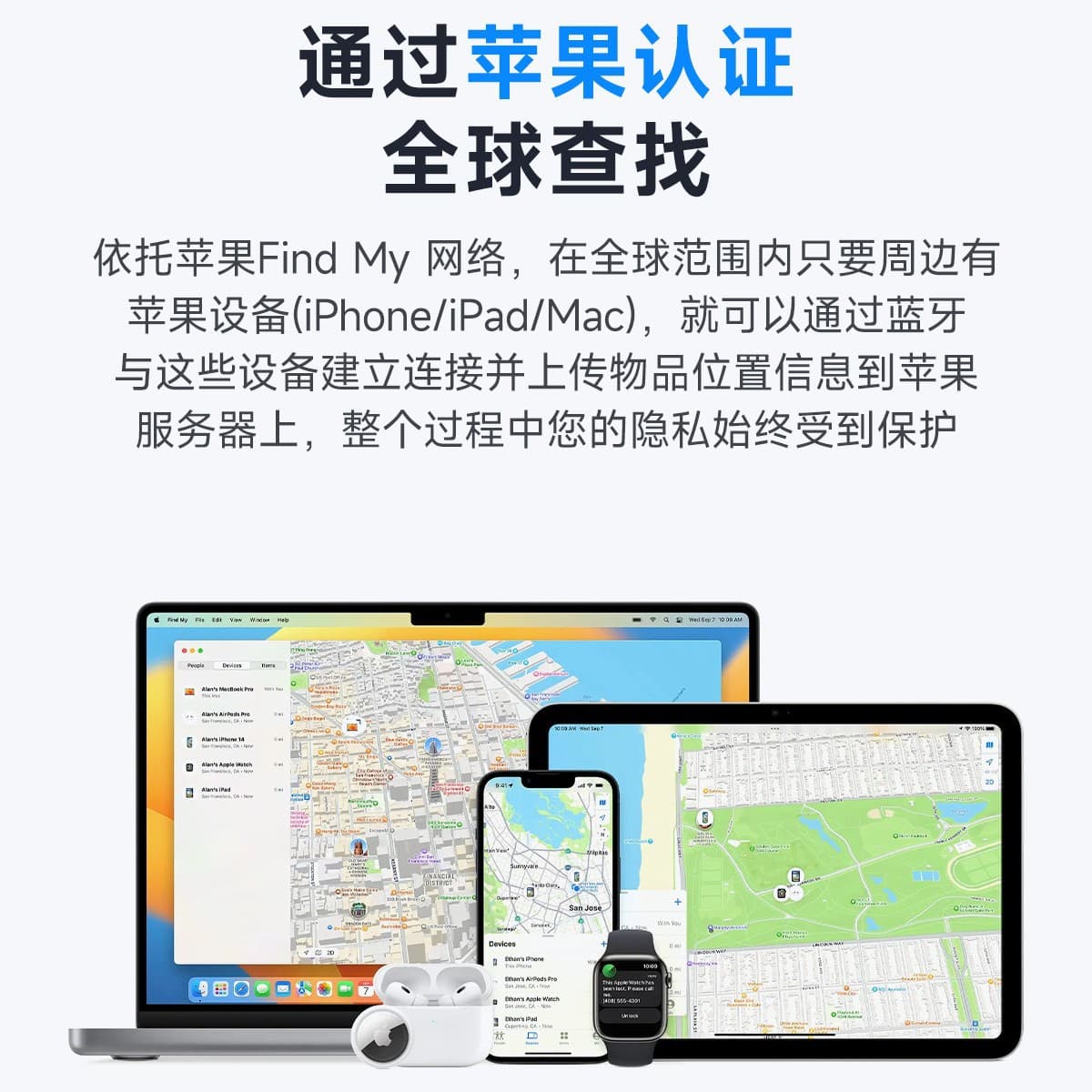 AirTag Apple Dedicated Smart Anti-Loss Device Global Locator and Location Tracker