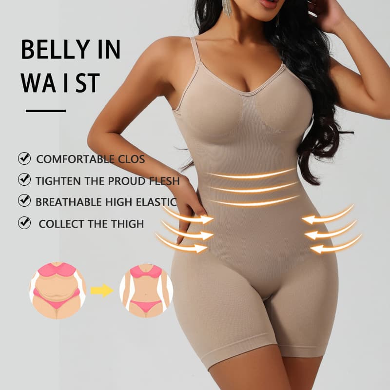 Shapewear Bodysuit for Export Cross-border Women's Body Shaping Bodysuit Strapless Shapewear