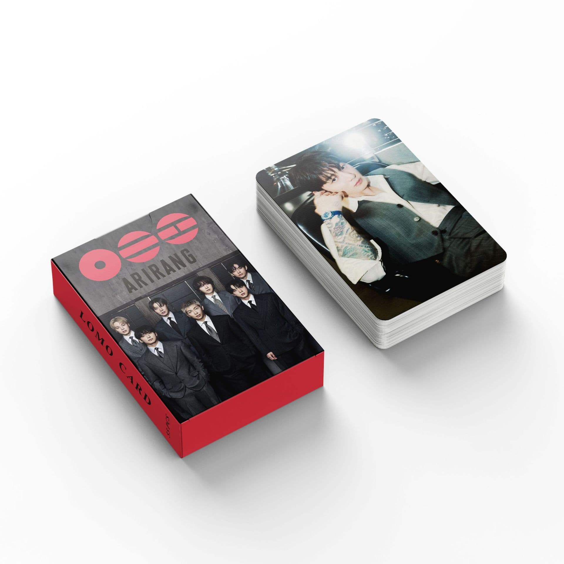 55 BT group bomb laser photo cards in stock ARIRANG photo card V Jungkook JIMIN